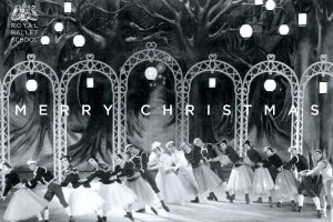 5 - LES PAT - small Frederick Ashton’s Les Patineurs (1937) performed in 1955 by Sadler’s Wells Theatre Ballet (now Birmingham Royal Ballet). Photo: Denis de Marney. The Royal Ballet School Special Collections