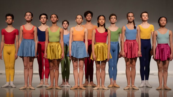 Students in Kenneth MacMillan Emerging Choreographer Performance 2020