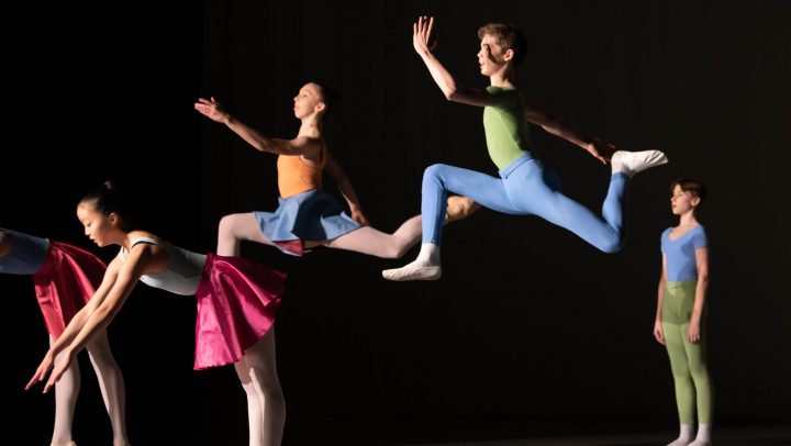 Students participating in the Kenneth MacMillan Emerging Choreographer programme